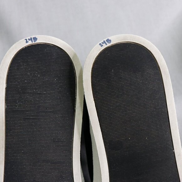 Karl Lagerfeld Hi Top Leather Sneakers Mens 10 Zip Up Black FLASH SALE - Picture 15 of 16